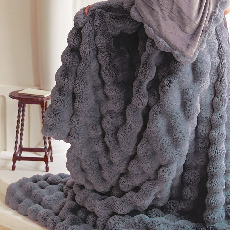 Woven Sherpa Blanket
