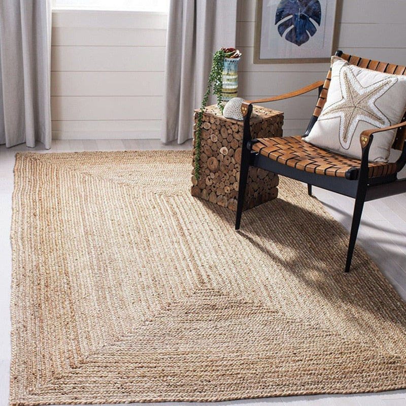 Minimalist Knitted Rug