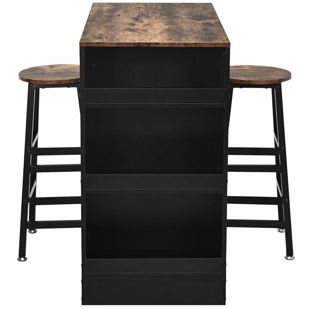 bar set with 2 stools
