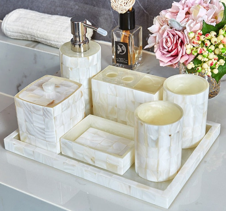 elegant bathroom accessories