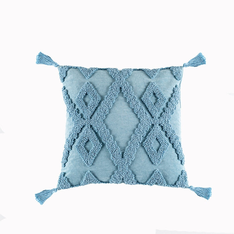 Tassel Cushion Cover (Cover Only,Filling Not Included)