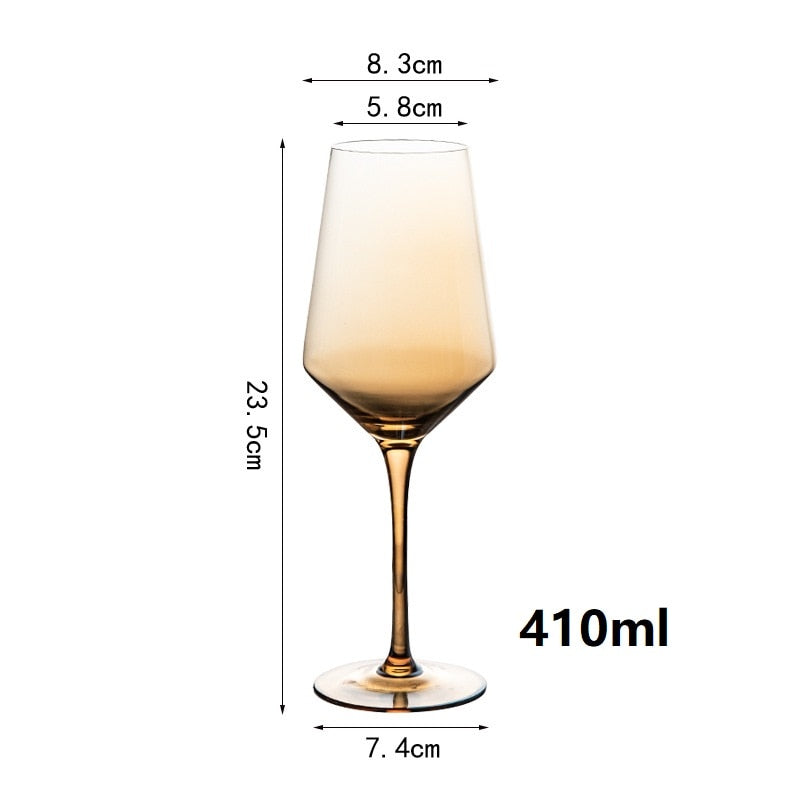 Crystal Wine Decanter and Drinking Glasses