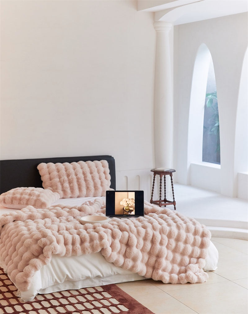 Woven Sherpa Blanket