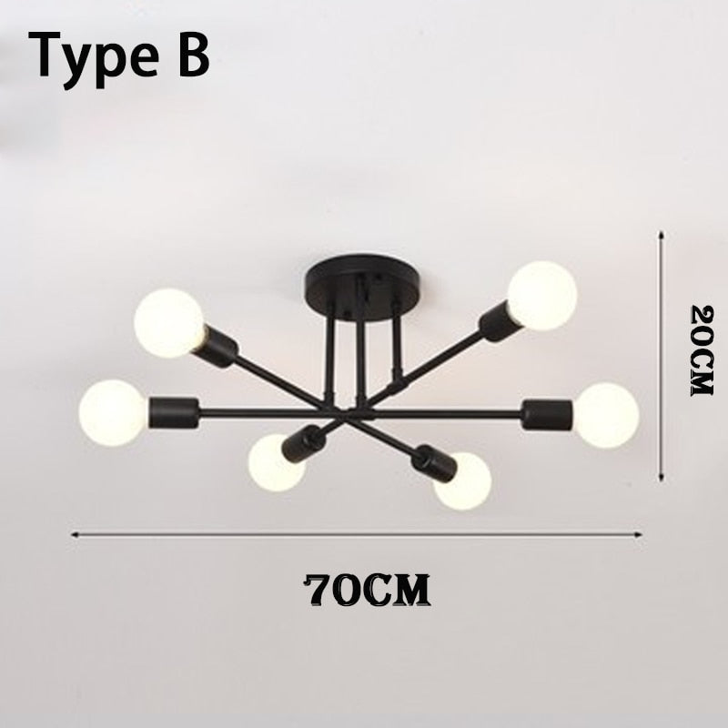 Free Flowing Light Fixture