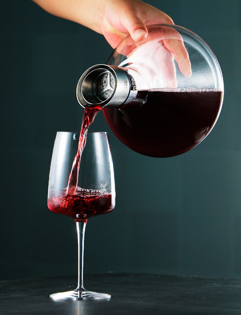 Stainless Steel Top Wine Decanter