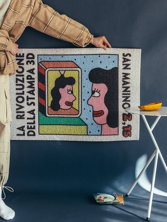 Vintage Art Doormat