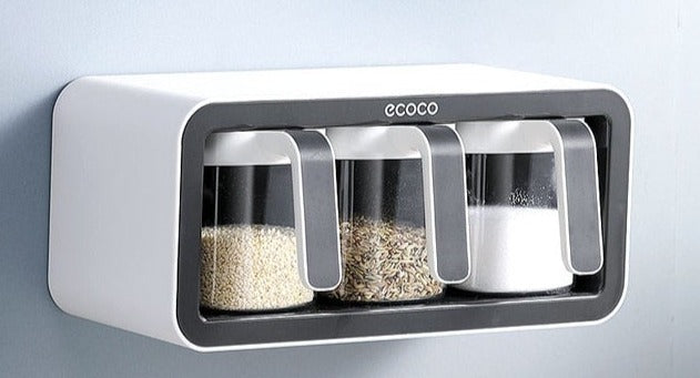 acrylic spice rack wall mount