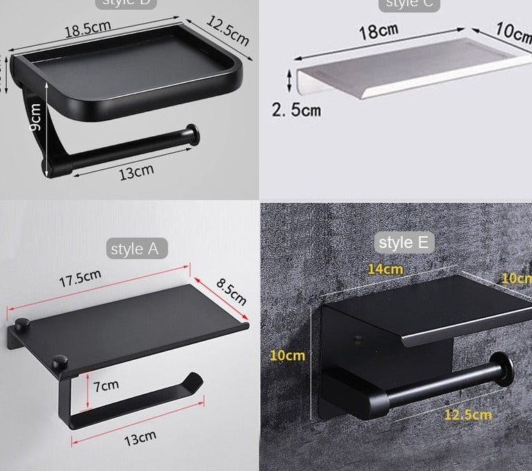 Stainless Steel Toilet Paper Holder