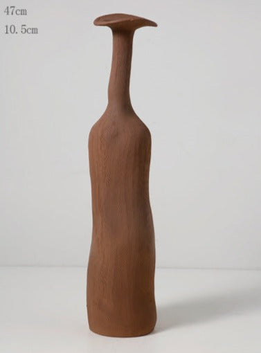 Large Abstract Ceramic Vase