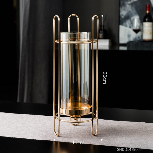 Lantern Style Candle Holder