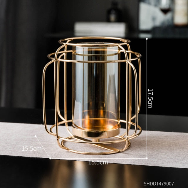 Lantern Style Candle Holder