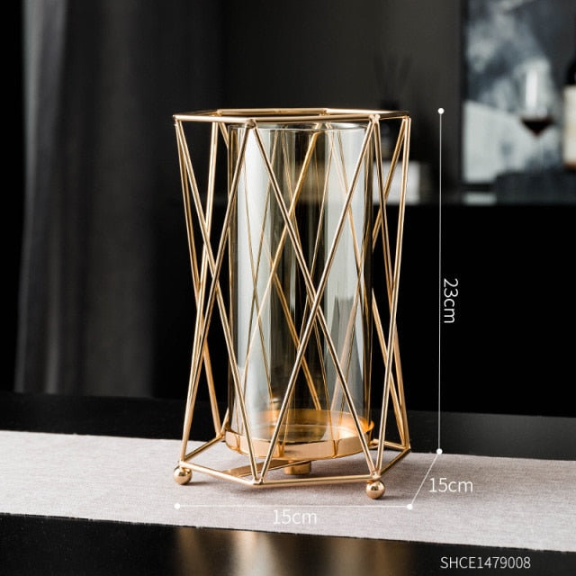 Lantern Style Candle Holder