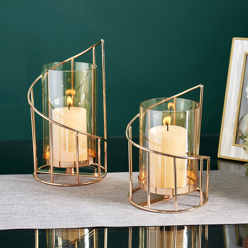 Lantern Style Candle Holder