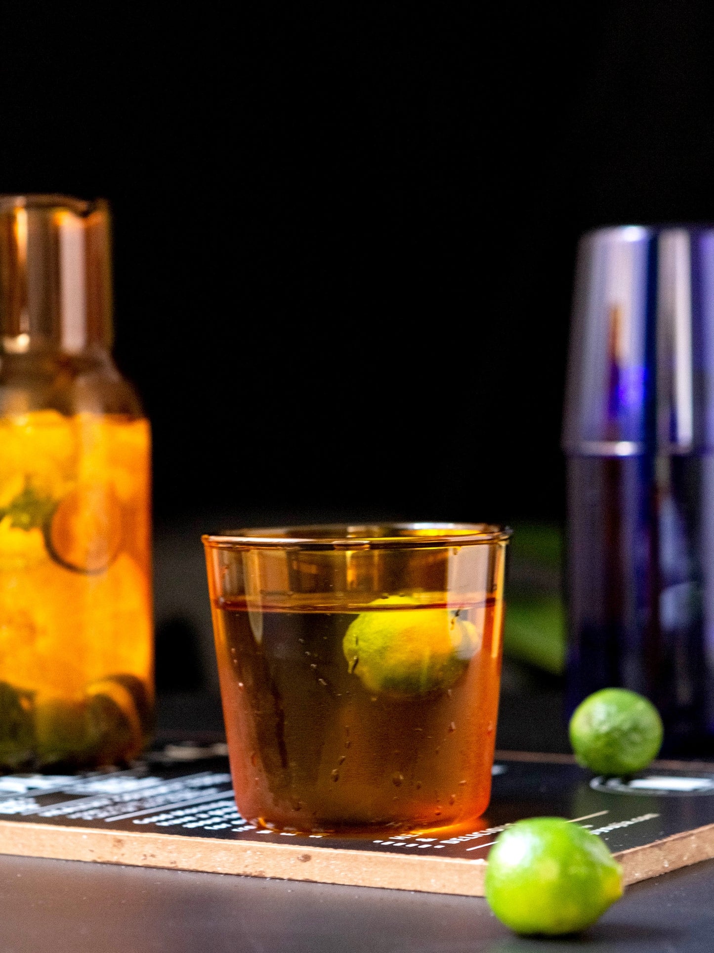 Tropical Drinking Glass Set