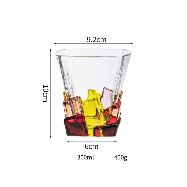 crystal whiskey glass